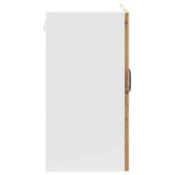 Berkfield Home Kitchen Wall Cabinet Kalmar Old Wood Engineered Wood in Brown - thumbnail 7