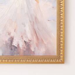 Melody Maison Large Vintage Princess Gold Framed Wall Print - 40cm X 50cm - Size: 40 cm X 50 cm - thumbnail 2