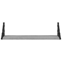 Berkfield Home Beautiful Wall Shelves 2 pcs Grey Sonoma 60x15x15.5 cm - thumbnail 5