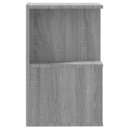Berkfield Home Bedside Cabinets 2 pcs Grey Sonoma 35x35x55 cm Engineered Wood - Size: 35 x 35 x 55 cm - thumbnail 7