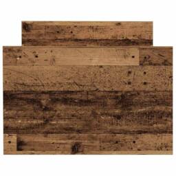 Berkfield Home Full Bed Frame without Mattress Old Wood 90x200cm Engineered Wood in Brown - Size: 90x200 cm - thumbnail 6