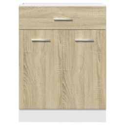 Berkfield Home Drawer Bottom Cabinet Lyon Sonoma Oak 60x46x81.5 cm Engineered Wood in Brown - thumbnail 5
