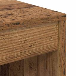 Berkfield Home Rustic Writing Desk Old Wood Finish Wood 80 x 40 x 76 cm in Brown - thumbnail 8