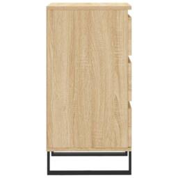 Berkfield Home Sideboard Sonoma Oak 40x35x70 cm Engineered Wood in Light Tan - Size: 40 x 35 x 70 cm - thumbnail 7