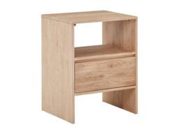 Vente-unique Solid Oak Vanity Unit - Light Natural - 60 Cm - CAVIZO in Light Oak - thumbnail 5