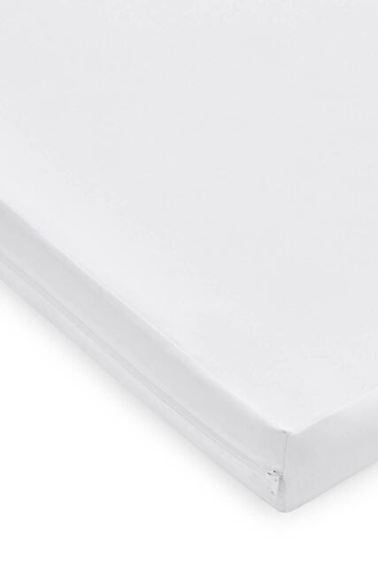 Martex Baby 'Anti-Allergy Fully Enclosed' Mattress Protector in White - Size: Cot Bed - image 1