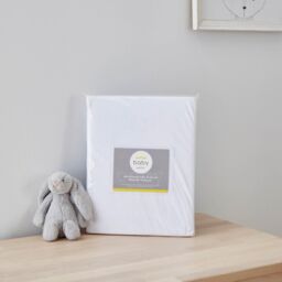 Martex Baby 'Anti-Allergy Fully Enclosed' Mattress Protector in White - Size: Cot Bed - thumbnail 3
