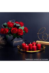 Deco Express Red Rose Candles set - thumbnail 5