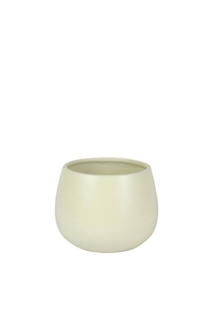 KDMD Matt Cream Hortus London Pot 14.5x14cm 2 Pack - Size: 14.5x14 cm - image 1