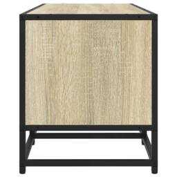 Berkfield Home TV Cabinet Sonoma Oak 180x35x41 cm Engineered Wood in Light Oak - Size: 180 x 35 x 41 cm - thumbnail 5