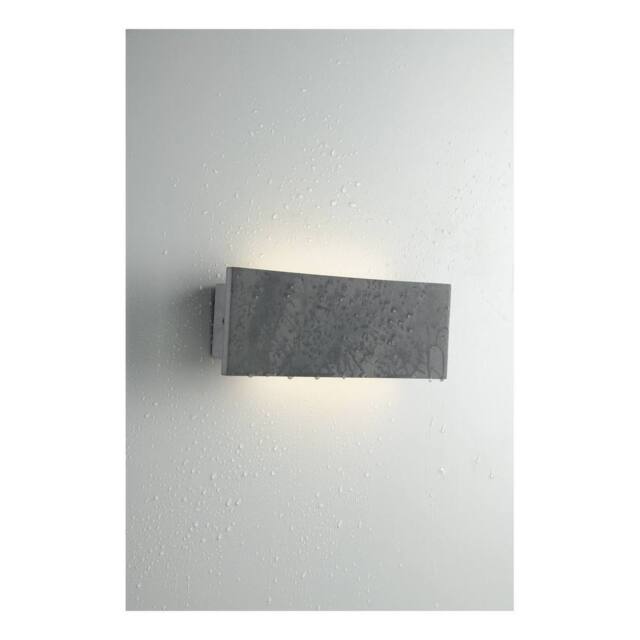 Netlighting PARKER Outdoor LED Up Down Light Grey IP65 512lm 4000K 30x10.2x4.5cm - Size: 30x10.2x4.5 cm - image 1