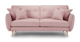 The Great Sofa Company Ailis Large Sofa Faro Soft Pink in Dusty Pink - thumbnail 3
