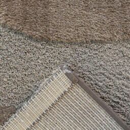 The Rug Shop UK Brown Modern Abstract Brown Easy to Clean Area Rug - Size: 160 cm x 230 cm - thumbnail 4
