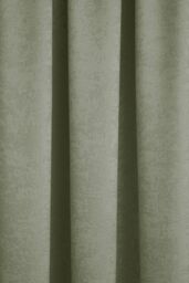 Fusion 'Galaxy' Pair of Light Reducing Thermal Effect Pencil Pleat Curtains in Green - Size: 117 cm width x 137 cm drop - thumbnail 3