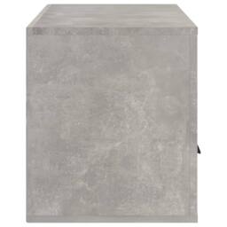 Berkfield Home TV Cabinet Concrete Grey 100x35x40 cm Engineered Wood - Size: 100 x 35 x 40 cm - thumbnail 8