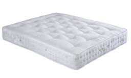 Bedmaster Grayson Wooden Ottoman Storage Bed & 2000 Pocket Sprung Mattress in White - Size: Double - thumbnail 7