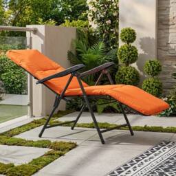 Garden Greatness Capri Multi-Position Padded Relaxer Chair - thumbnail 1