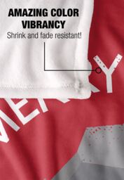 David Olenick Sock It To 'Em Silky Touch Super Soft Throw Blanket 152 X 127 cm in White - thumbnail 4