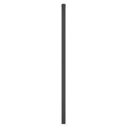 Berkfield Home Metal Headboard Black 90 cm - thumbnail 4