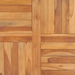 Berkfield Home Table Top Solid Teak Wood 70x70x2.5 cm in Brown - thumbnail 5