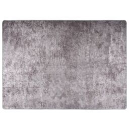 Berkfield Home Rug Washable 120x180 cm Grey Anti Slip - Size: 100 cm diameter - thumbnail 1