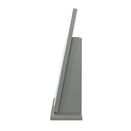 Ready Assembled 2 U Albert Mirror (Ready Assembled) in Dark Grey - thumbnail 3