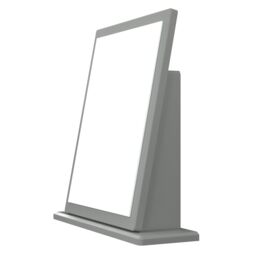 Ready Assembled 2 U Albert Mirror (Ready Assembled) in Dark Grey - thumbnail 5