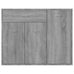 Berkfield Home Sideboard Grey Sonoma 88x30x70 cm Engineered Wood - Size: 88 x 30 x 70 cm - thumbnail 5