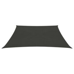 Berkfield Home Sunshade Sail 160 g/m ² Anthracite 3/4x2 m HDPE in Black - thumbnail 2