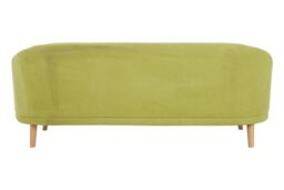 Orsina Comfortable Linen Sofa, Contemporary Seater Sofa For Livingroom, Stylish Mid Century Sofa For Bedroom in Green - thumbnail 4
