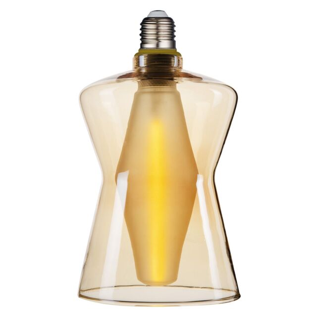 Nordlux Industrial Indoor Light Bulb Glass E27 Retro - Insert, IP20 in Amber - image 1