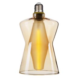 Nordlux Industrial Indoor Light Bulb Glass E27 Retro - Insert, IP20 in Amber - thumbnail 1