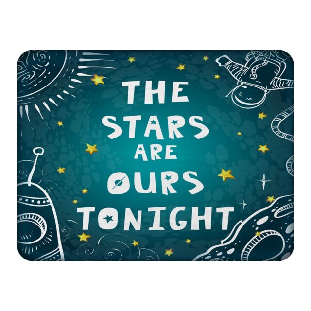 Benjamin Tate Design The Stars Are Ours Tonight Blanket in Natural - Size: 120 cm x 150 cm - image 1