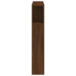 Berkfield Home LED Headboard Brown Oak 100x18.5x103.5 cm Engineered Wood - thumbnail 7