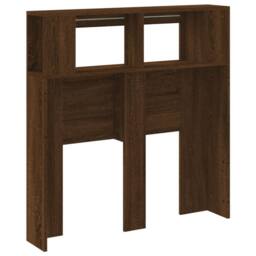 Berkfield Home LED Headboard Brown Oak 100x18.5x103.5 cm Engineered Wood - thumbnail 8