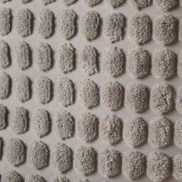OHS 2 Pack Bobble Cushion Covers Home Decor Set in Light Grey - Size: 45 cm x 45 cm - thumbnail 4