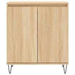 Berkfield Home Sideboard Sonoma Oak 60x35x70 cm Engineered Wood in Brown - Size: 60 x 35 x 70 cm - thumbnail 5