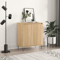 Berkfield Home Sideboard Sonoma Oak 60x35x70 cm Engineered Wood in Brown - Size: 60 x 35 x 70 cm