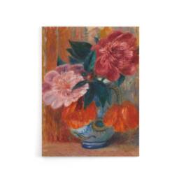 "Artery8 Tulips & Peonies in Pitcher Glackens Canvas Wall Art Print - Size: W18"" x H24""" - thumbnail 1