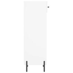 Berkfield Home Shoe Cabinet White 30x35x105 cm Engineered Wood - Size: 30 x 35 x 105 cm - thumbnail 7