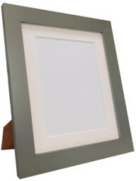 Frames & Mirrors 4U Metro Dark Grey Frame with Ivory Mount for Image Size 12 x 8 Inch - thumbnail 4