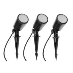 ValueLights 3 Pack Smart Spot Lights Ground Spikes IP65 Colour Changing With App Control - thumbnail 1