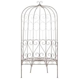 Berkfield Home Garden Bench 95 cm Iron Antique Brown - thumbnail 2