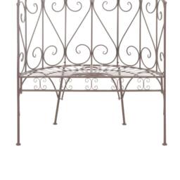 Berkfield Home Garden Bench 95 cm Iron Antique Brown - thumbnail 5