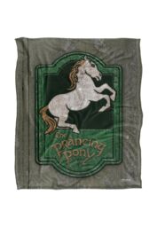 Warner Brothers Lord Of The Rings Officially Licensed Silky Touch Super Soft Throw Blanket 152 x 127 cm in White - thumbnail 1