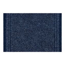 RugsX Malaga Doormat in Blue - Size: 66 cm x 290 cm - thumbnail 1