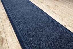 RugsX Malaga Doormat in Blue - Size: 66 cm x 290 cm - thumbnail 3