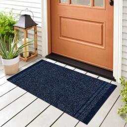 RugsX Malaga Doormat in Blue - Size: 66 cm x 290 cm - thumbnail 2