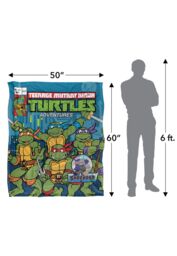 Teenage Mutant Ninja Turtles TMNT Comic Cover No.21 Silky Touch Super Soft Throw Blanket 152 X 127 cm in White - thumbnail 5