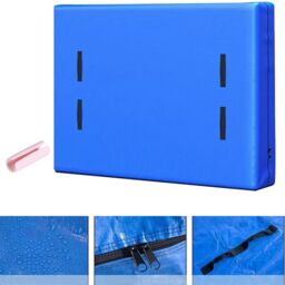 SPETLEK Mattress Bag for Moving & Storage 8 Handles & Zipper in Blue